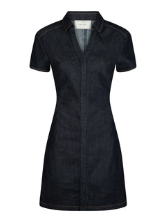 Abel Denim Dress - Dark Blue
