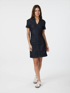 Abel Denim Dress - Dark Blue