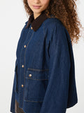 Vista Denim Cord Jacket - Blue