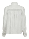 Bria Dobby Blouse - Off White