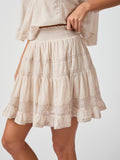Callia S Voile Skirt - Ivory