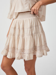 Callia S Voile Skirt - Ivory