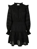 Aran S Voile Dress - Black