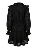 Aran S Voile Dress - Black