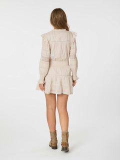 Aran S Voile Dress - Ivory