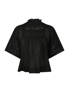 Siama S Voile Blouse - Black