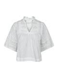Siama S Voile Blouse - White
