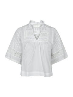 Siama S Voile Blouse - White