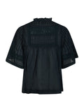 Siama S Voile Blouse - Navy