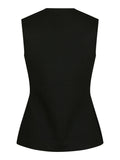 Sway Smooth Knit Waistcoat - Black