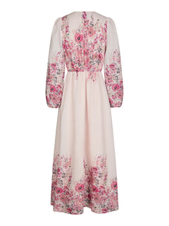 Silfi Flower Print Dress - Rose
