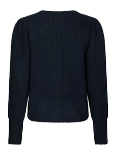 Puli Knit Cardigan - Navy