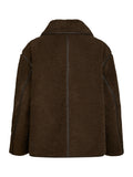 Edmund Teddy Jacket - Dark Brown