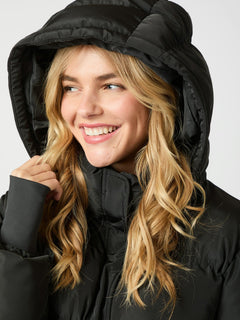 Lucette Puffer Jacket - Black