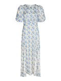 Kikka Wild Rose Dress - Light Blue