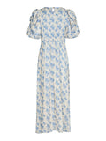Kikka Wild Rose Dress - Light Blue