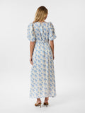 Kikka Wild Rose Dress - Light Blue