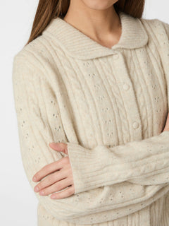 Emelie Knit Cardigan - Ivory