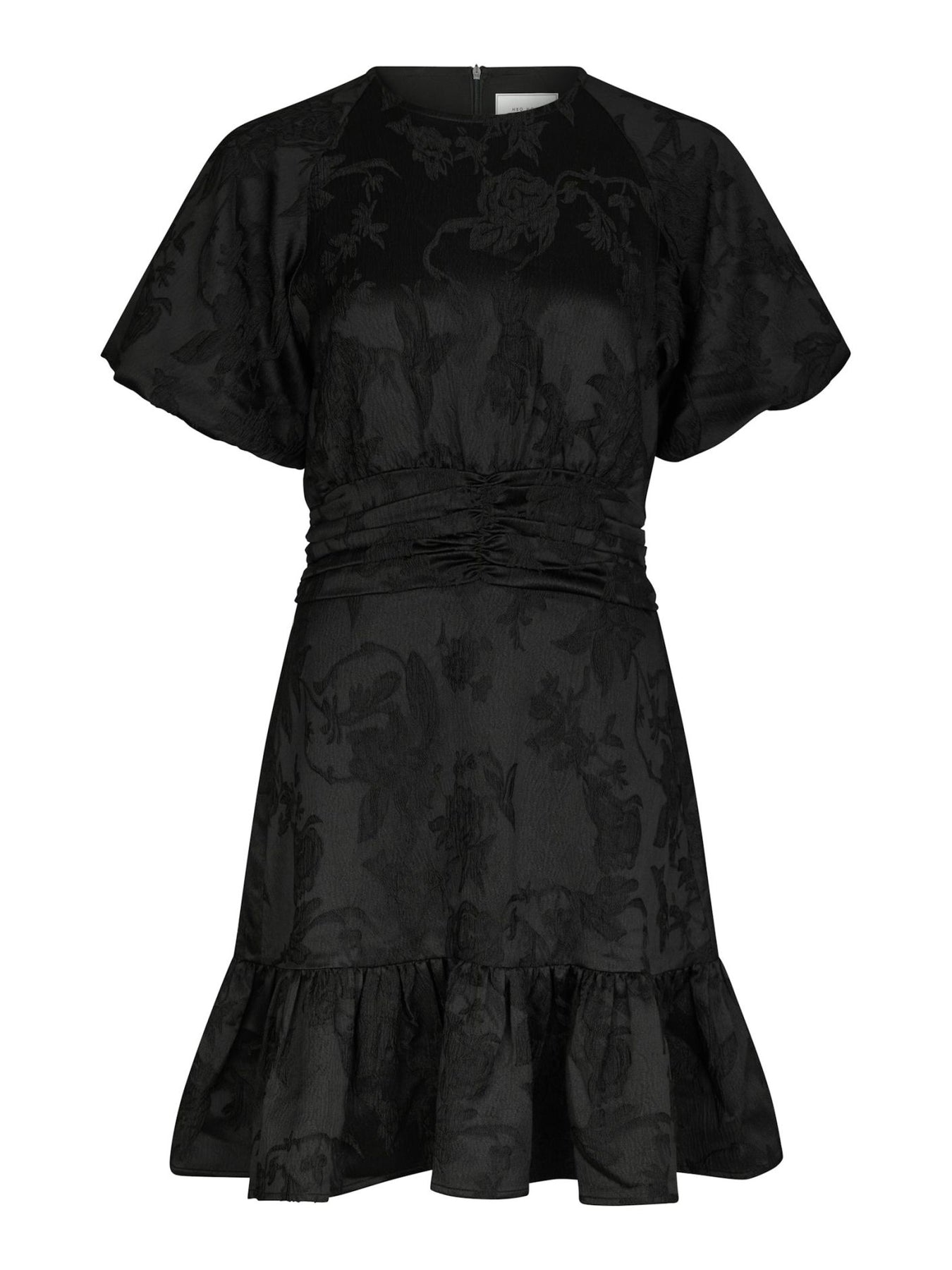 Neo Noir - Kjoler - Sulli Jacquard Dress - Black