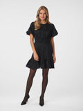 Sulli Jacquard Dress - Black