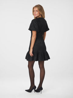 Sulli Jacquard Dress - Black