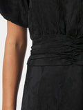 Sulli Jacquard Dress - Black