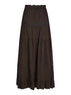 Fippo S Voile Skirt - Dark Brown