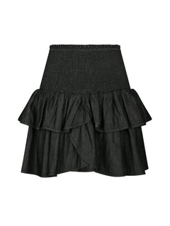 Carin Denim Skirt - Black