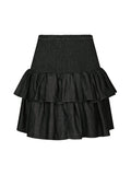 Carin Denim Skirt - Black