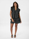 Carin Denim Skirt - Black
