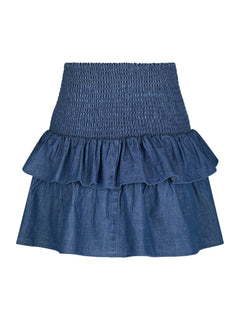 Carin Denim Skirt - Blue