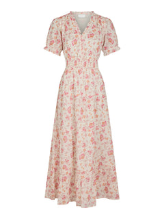 Kanza Soft Rosey Dress - Rose