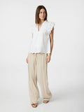 Kyoti Embroidery Top - White