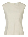 Rafli Ramie Top - Natural