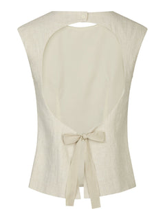 Rafli Ramie Top - Natural