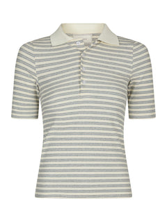 Manama Stripe Blouse - Light Blue