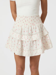 Kenia Fleurie Skirt - Rose