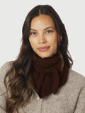 Misty Knit Scarf - Dark Brown
