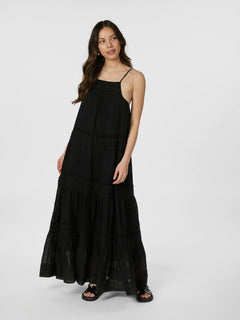 Martina S Voile Dress - Black