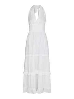 Terese S Voile Dress - White