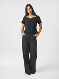 Tango Structure Top - Dark Navy