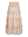 Toddy Marigold Print Skirt - Creme