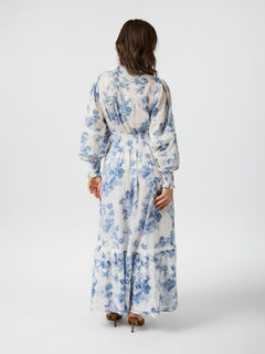 Columbia Flower Flow Dress - Light Blue