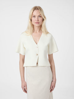 Setta Knit Blouse - Off White