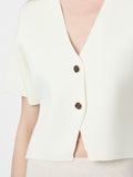 Setta Knit Blouse - Off White