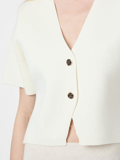 Setta Knit Blouse - Off White