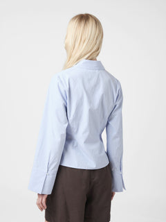 Fenli Striped Shirt - Light Blue Stripe