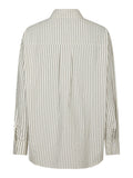 Dalma Crepe Stone Shirt - Brown