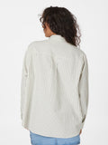 Dalma Crepe Stone Shirt - Brown