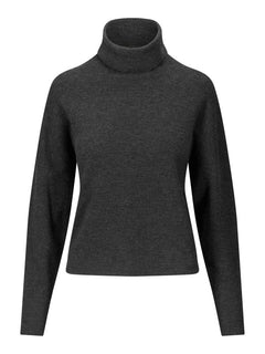 Tyra Merino Sweater - Dark Grey Melange